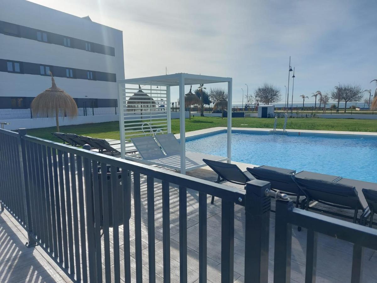 Apartamento En Valle-Niza, Almayate, Benajarafe, Torre Del Mar A 50 Metros De La Playa Málaga Eksteriør bilde